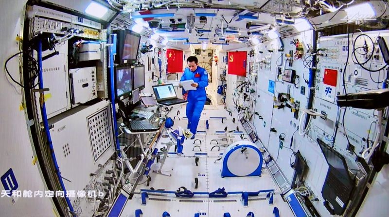 China lanzó el último módulo de su estación espacial 1 estacion_espacial_china2.jpeg