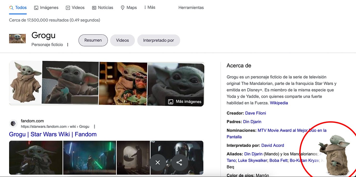 Cómo activar los poderes de "Baby Yoda" con el doodle de Google 1 grogu_doodle.jpg