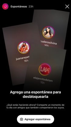 Espontáneas: Cómo funciona la nueva función de Instagram 2 instagram-233x414.jpeg