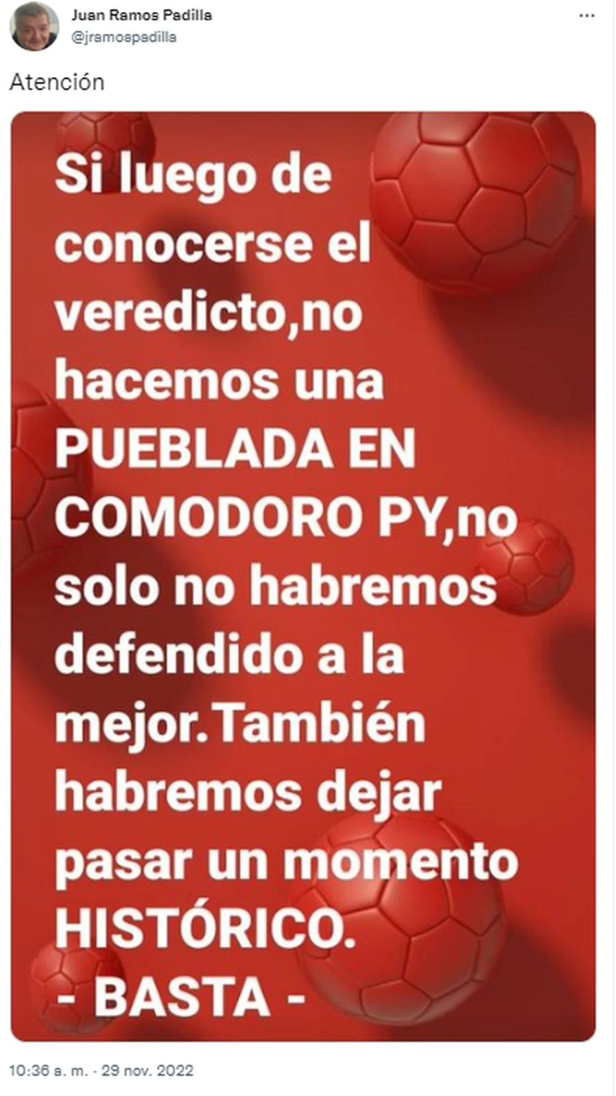 Causa Vialidad: Continúan las amenazas ante la eventual condena de Cristina Kirchner 1 juan_ramos.jpg
