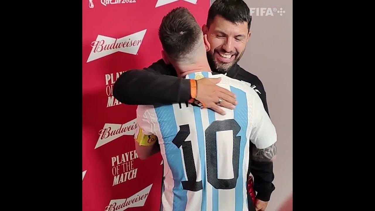 Lionel Messi le dio un regalo muy especial al hijo de Sergio "Kun" Agüero 1 messi-kun.jpg