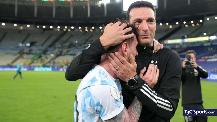 Lionel Scaloni: "Espero que Diego haya disfrutado desde arriba" 3 messi_scaloni_final.jpeg