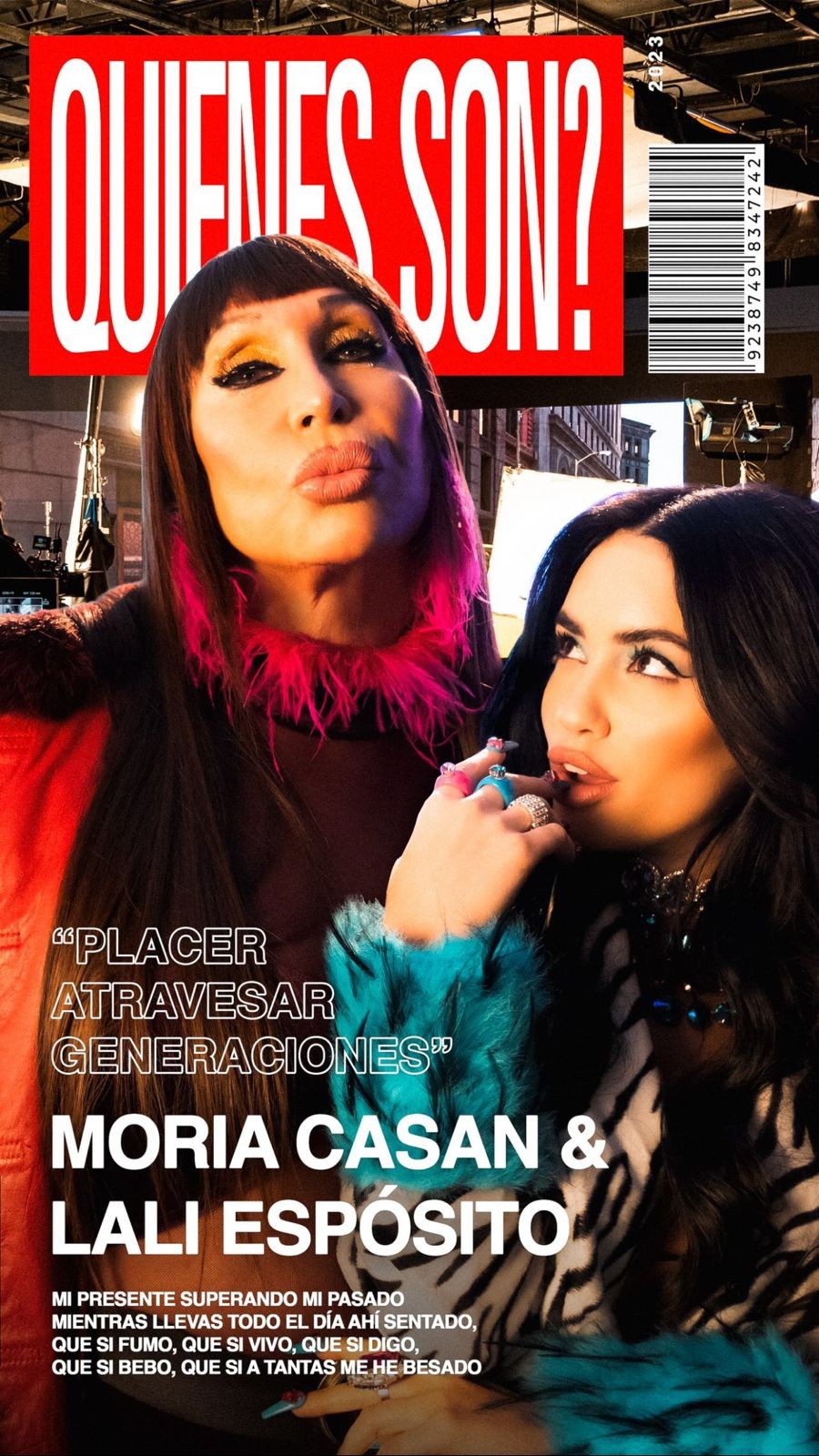 Lali Espósito a horas de estrenar el videoclip de “Quiénes Son?”: la cantante compartió nuevas imágenes junto a Moria 1 quienes_son.jpg