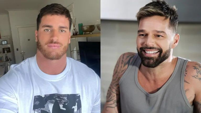 Un modelo marplatense habría sido el tercero en discordia entre Ricky Martin y Jwan Yosef 1 ricky_martin_y_santiago_elissalt.jpg