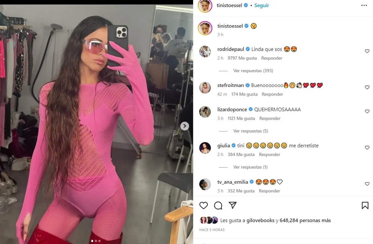 La declaración de amor de Rodrigo De Paul a Tini Stoessel antes de reencontrarse en Qatar 1 tini-stoessel-paul-piropo.jpg