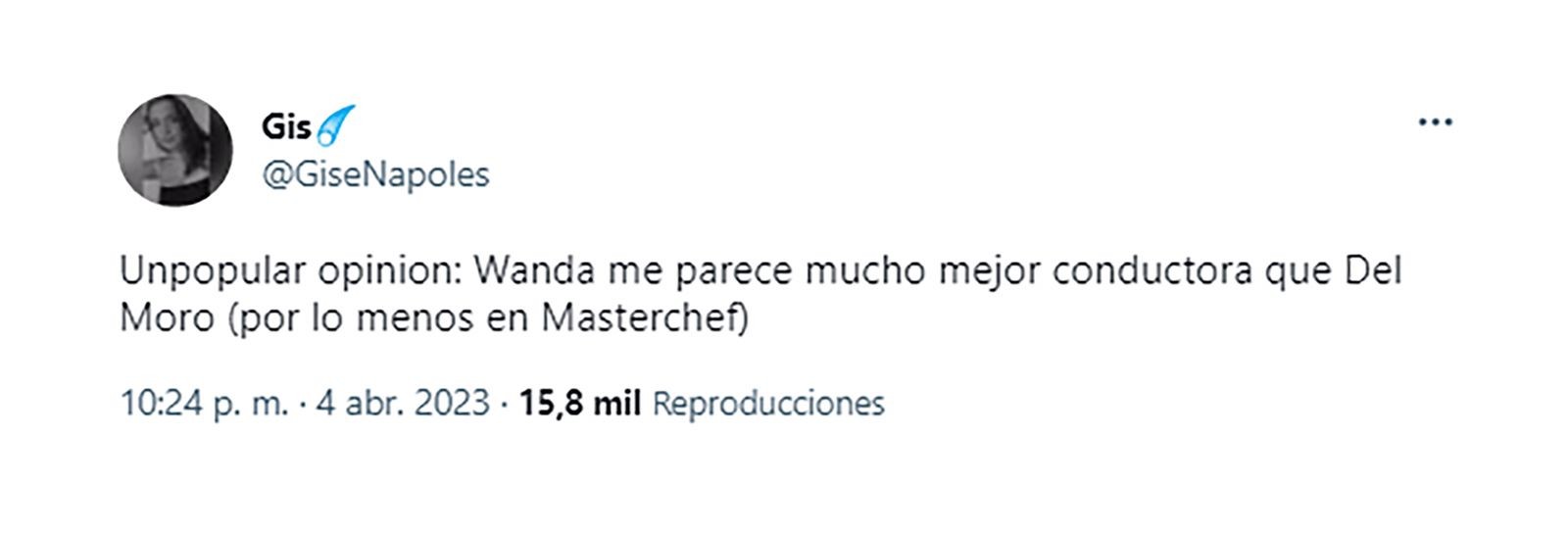 Wanda Nara aclaró por qué los jurados de MasterChef no la dejan probar los platos 2 tweets_contra_santiago_del_moro.jpg